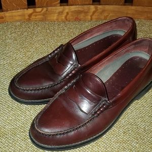 Rockport mens leather  slip ones